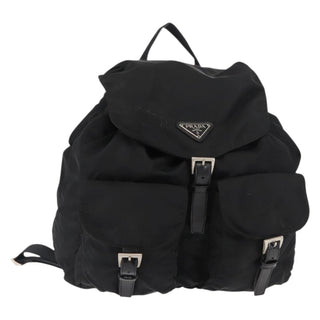 Prada Double Front Pocket Backpack Tessuto