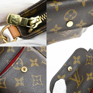 Louis Vuitton Partition Wristlet Clutch Monogram Canvas