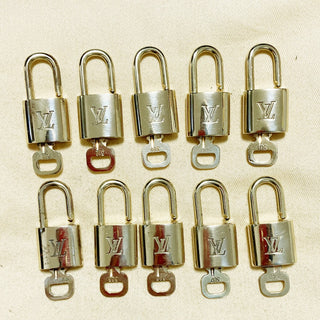 Louis Vuitton Cadenas Bag Charm Gold-plated