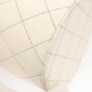 Chanel CC Round Vanity Case with Chain Quilted Lambskin