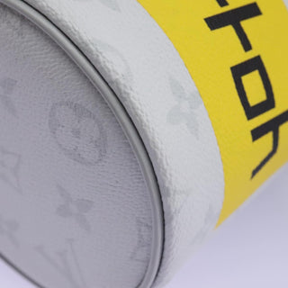 Louis Vuitton Chalk Nano Bag Limited Edition Logo Story Monogram Canvas