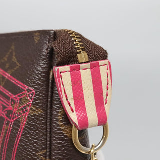 Louis Vuitton Pochette Accessoires Limited Edition Christmas Animation Monogram Canvas