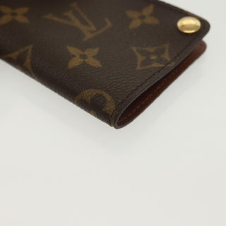 Louis Vuitton Porte Cartes Pression Card Case Monogram Canvas