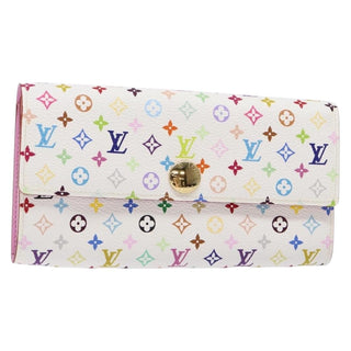 Louis Vuitton Vintage Sarah Wallet Monogram Canvas Multicolor