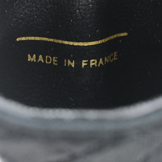 Chanel CC Logo Micro Matelasse Shoulder Bag Pouch Canvas