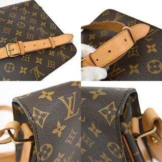 Louis Vuitton Cartouchiere Handbag Monogram Canvas
