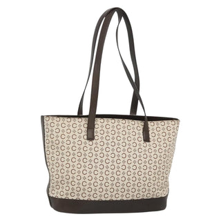 Celine Vintage Macadam Shopper Tote Leather
