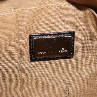 Fendi Chef Zip Crossbody Bag Zucca Canvas