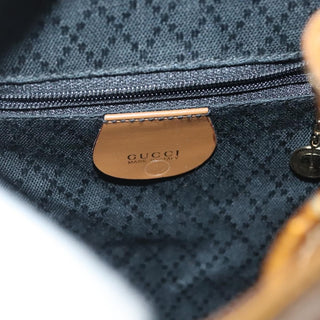 Gucci Vintage Bamboo Backpack Patent