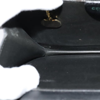 Celine Gancini Handbag Leather