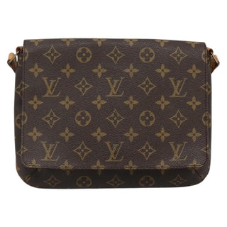 Louis Vuitton Musette Tango Handbag Monogram Canvas