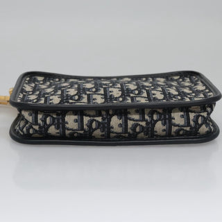 Christian Dior Diorquake Clutch Oblique Canvas