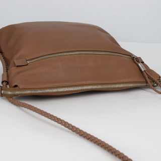 Gucci Braided Strap Zip Messenger Leather