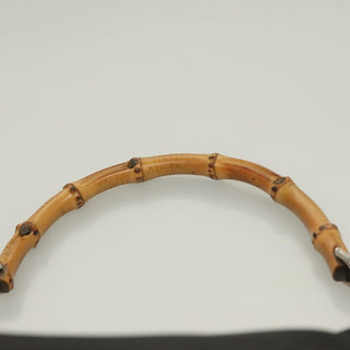 Gucci Vintage Bamboo Shoulder Bag Nylon