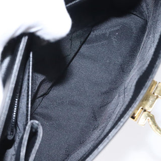 Salvatore Ferragamo Gancini Convertible Top Handle Bag Leather