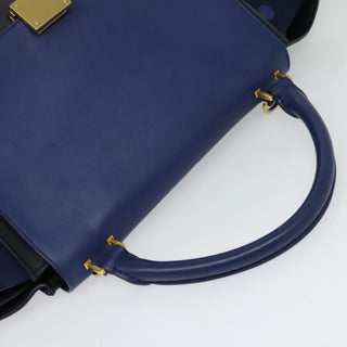Celine Trapeze Bag Leather with Suede