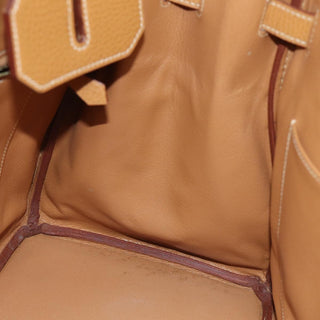 Hermes Birkin Handbag Beige Togo
