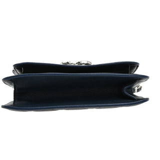 Chanel Filigree Flap Bag Calfskin Leather
