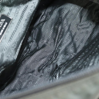 Prada Double Buckle Flap Messenger Bag Tessuto