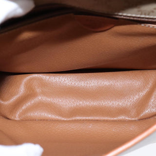 Celine Vintage Macadam Shoulder Bag Canvas