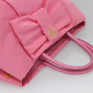 Prada Bow Tote Tessuto with Leather