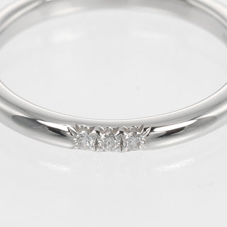 Tiffany & Co. Forever Band Ring Platinum with Diamonds
