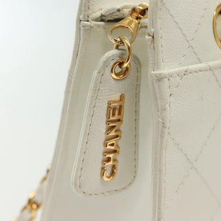 Chanel CC Shoulder Bag Quilted Caviar