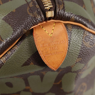 Louis Vuitton Keepall Bag Limited Edition Monogram Graffiti