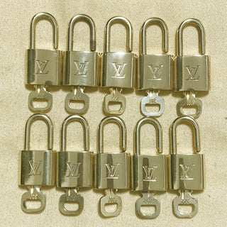 Louis Vuitton Cadenas Bag Charm Gold-plated