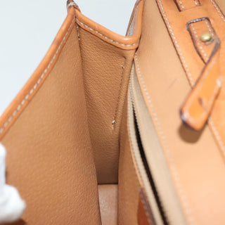 Celine Vintage Macadam Shoulder Bag Canvas and Leather