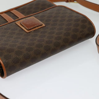 Celine Macadam Shoulder Bag PVC Leather