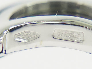 Damiani D Icon Ring K18 (White Gold), ceramic and Diamond