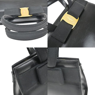 Salvatore Ferragamo Convertible Vara Bow Tote Leather