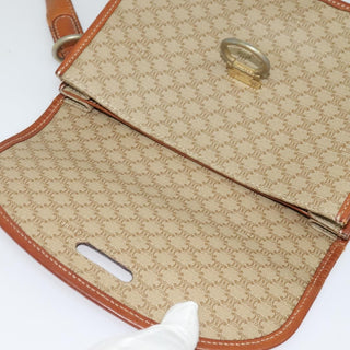 Celine Macadam Shoulder Bag PVC Leather