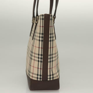 Burberry Nova Check Tote canvas check pattern