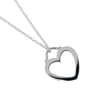 Tiffany & Co. Sentimental Heart Necklace Silver 925