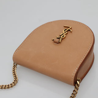 Saint Laurent Le K Chain Crossbody Bag Leather