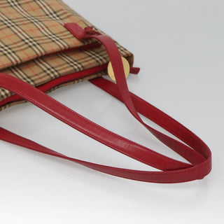 Burberry Nova Check Tote canvas check pattern