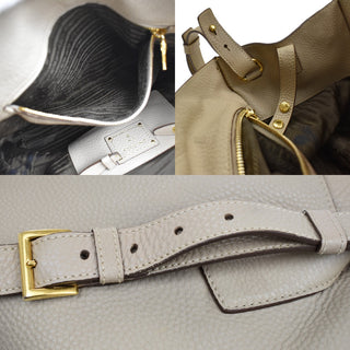 Prada Twin Shopping Tote Vitello Daino