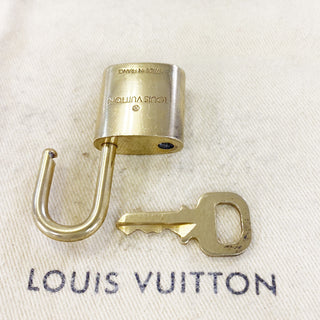 Louis Vuitton Cadenas Bag Charm Gold-plated