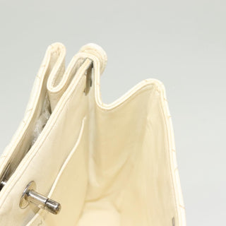 Chanel Vintage CC Shoulder Bag Quilted Caviar