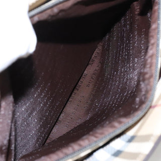 Burberry Top Handle Tote Haymarket Coated Canvas