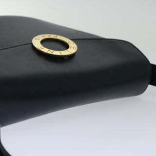 Celine Vintage Circle Logo Crossbody Bag Leather