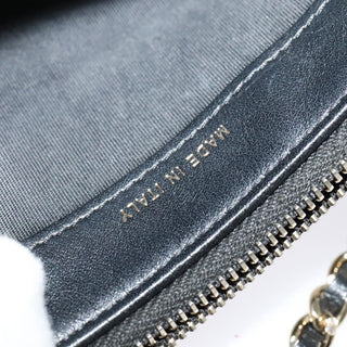 Chanel Deauville Chain wallet Raffia