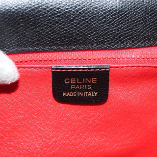 Celine Vintage Convertible Turnlock Top Handle Bag Leather