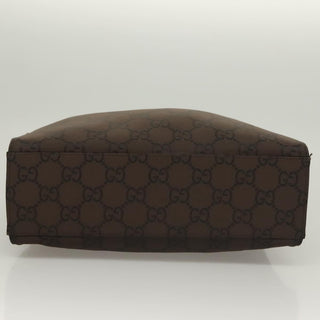 Gucci Vintage Bamboo Handle Tote GG Nylon
