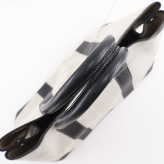 Hermes Garden Party Tote Toile and Leather