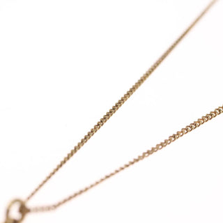 Christian Dior CD Pendant Necklace Metal