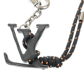 Louis Vuitton LV Shape Rope Bag Charm & Key Holder Metal