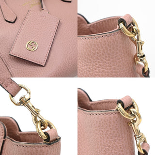 Gucci Swing Crossbody Bag Pebbled Leather